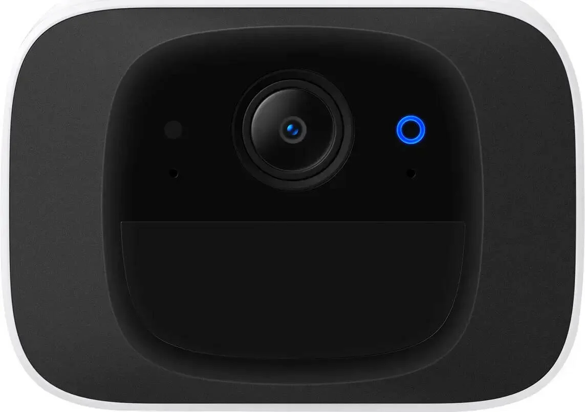 دوربین امنیتی خورشیدی بی‌سیم Eufy Security S220 SoloCam، توان مداوم، دوربین امنیتی خانگی با رزولوشن 2K، وای‌فای 2.4 گیگاهرتز، بدون هزینه ماهانه، سازگار با HomeBase 3، سفید | E8134124