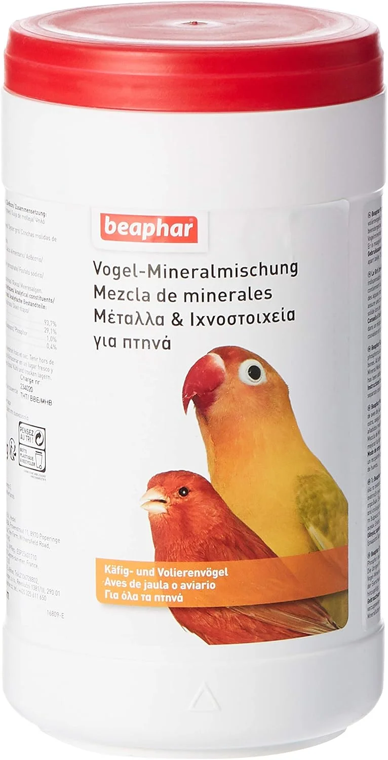 مخلوط مواد معدنی پرندگان Beaphar، 1.25 کیلوگرم، 12022، غذا مخلوط مواد معدنی پرندگان Beaphar، 1.25 کیلوگرم، 12022، غذا