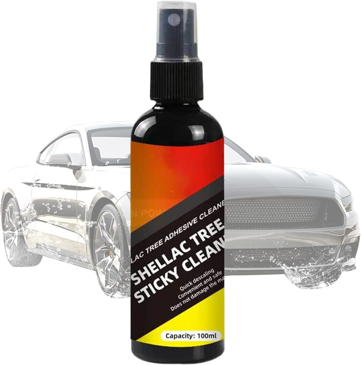 اسپری دیتیلینگ خودرو - پاک کننده صمغ درخت و فضله پرندگان | تمیز کننده نمای بیرونی خودرو 100 میلی لیتر برای برچسب سپر، صمغ درخت و فضله پرندگان اسپری دیتیلینگ خودرو - پاک کننده صمغ درخت و فضله پرندگان | تمیز کننده نمای بیرونی خودرو 100 میلی لیتر برای برچسب سپر، صمغ درخت و فضله پرندگان