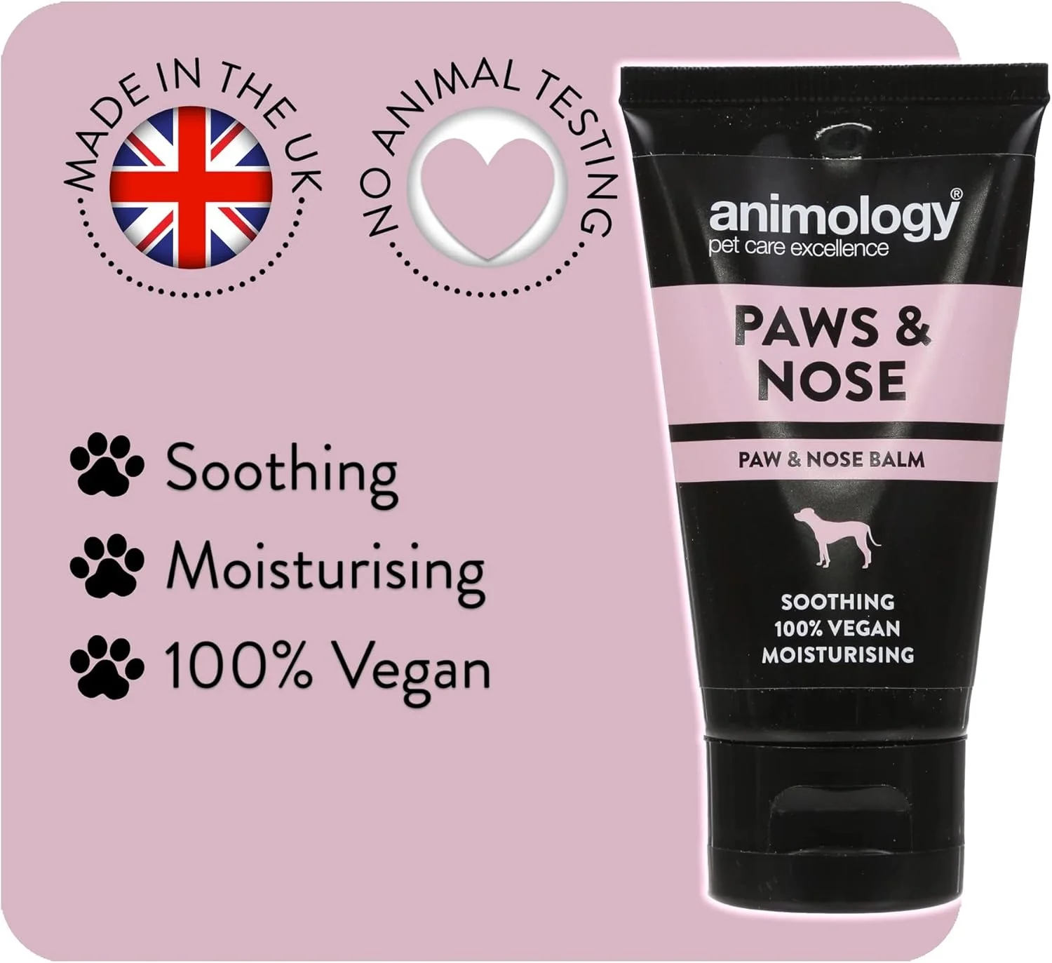 بالم پنجه و بینی Animology، ۵۰ میلی لیتر، شفاف، EQP009, 14ANI53، ۵۰ میلی لیتر (بسته ۱ عددی)