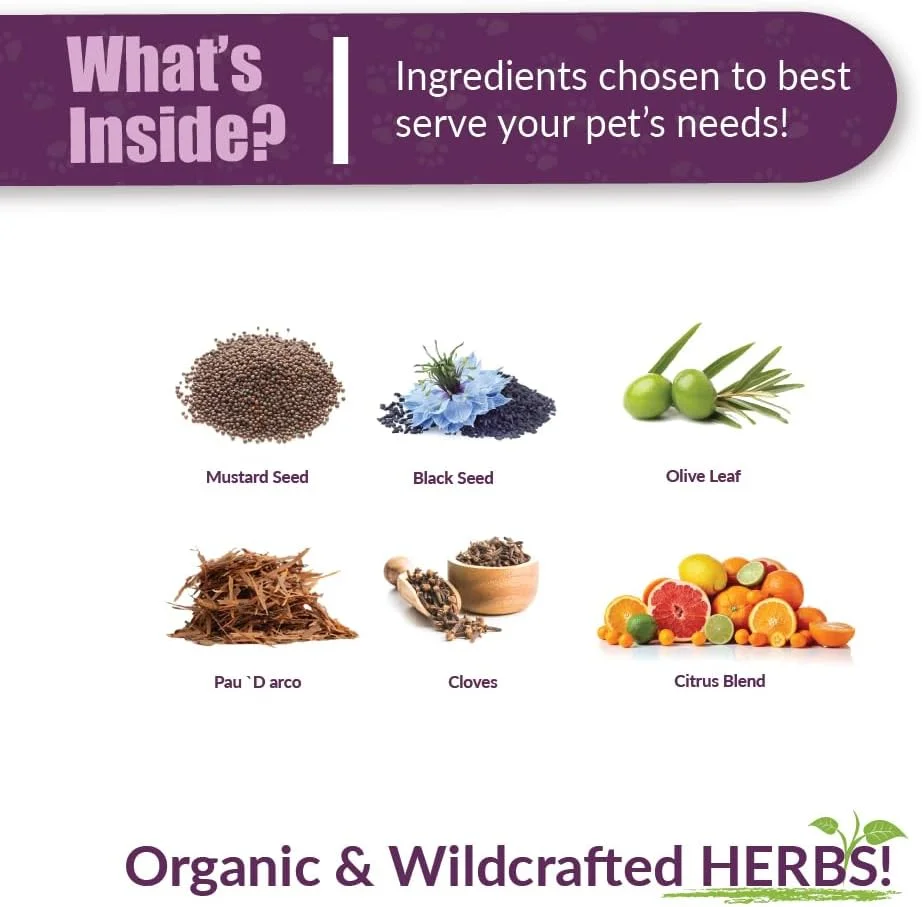 AMBER NATURALZ - TOSSA K - سرفه لانه - سلامت تنفسی - برای سگ ها - 1 اونس