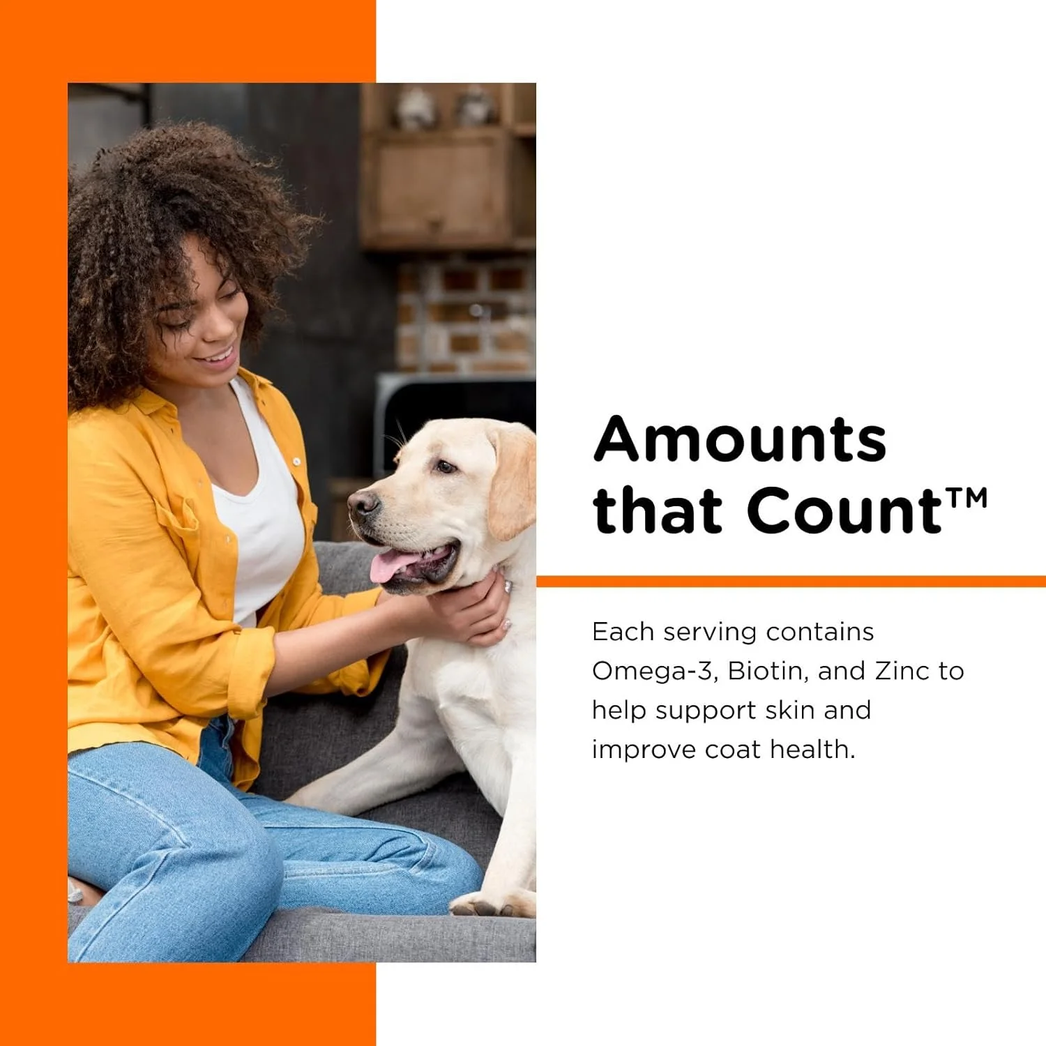 بیسکویت های پوست و مو Nutri-Vet برای سگ ها - تشویقی خوشمزه سگ و مکمل پوست و مو سگ - بیسکویت سایز کوچک - تشویقی سگ حاوی امگا 3 و بیوتین - 453 گرم