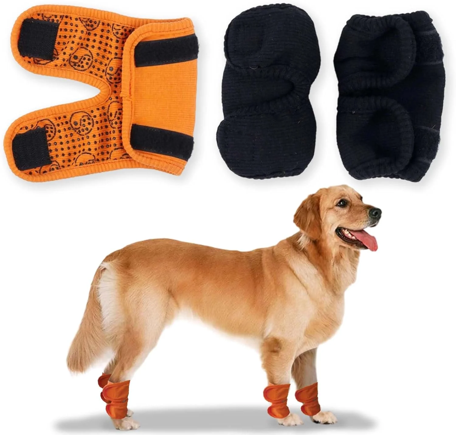 یک جفت پد زانو حیوانات خانگی، آستین ساق پا سگ برای گرما، آستین محافظ ساق پا برای تسکین مفاصل، محافظ آرنج سگ خانگی، روکش آرنج تنفسی، روکش گرم (نارنجی، L) یک جفت پد زانو حیوانات خانگی، آستین ساق پا سگ برای گرما، آستین محافظ ساق پا برای تسکین مفاصل، محافظ آرنج سگ خانگی، روکش آرنج تنفسی، روکش گرم (نارنجی، L)
