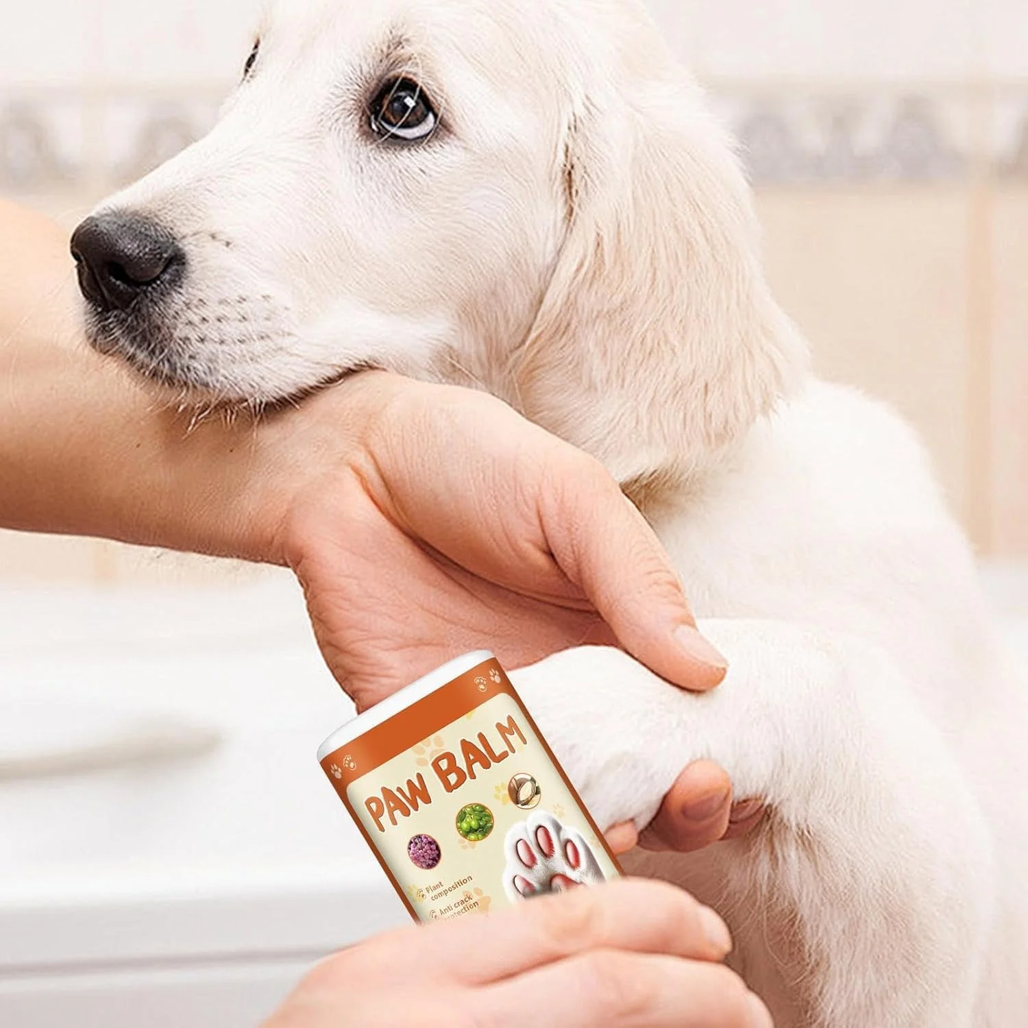 کرم پنجه سگ نالاکال برای پنجه های ترک خورده - بالم مرطوب کننده 13 گرمی برای سگ ها و گربه ها - فرمول طبیعی و ایمن برای لیس زدن، برای پنجه های خشک و ترک خورده - تسکین دهنده و ترمیم کننده سلامت پنجه