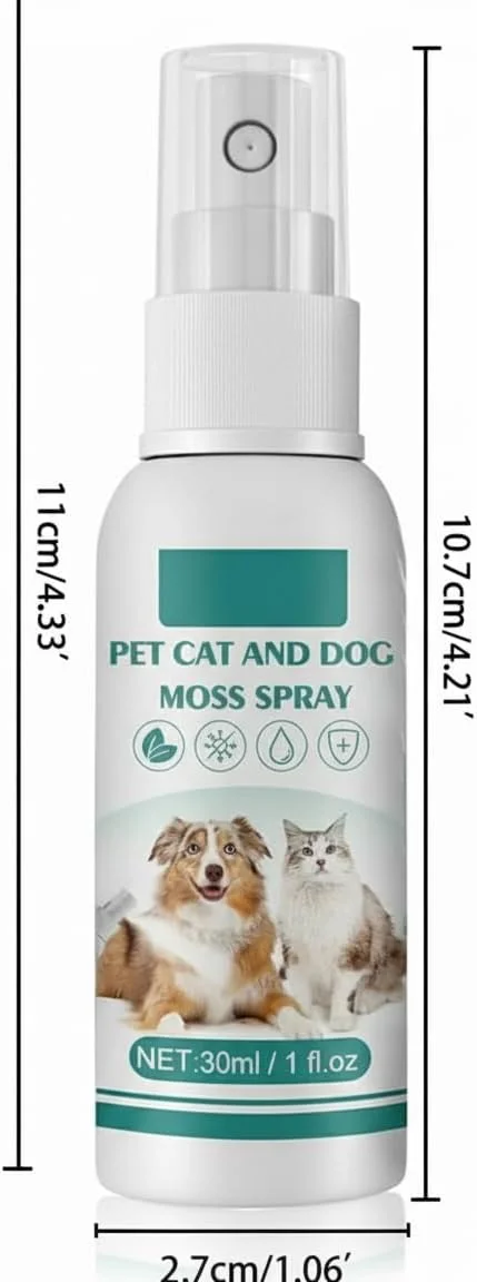 اسپری NALACAL برای سگ ها و گربه ها، تسکین دهنده خارش برای تحریکات پوستی، نقاط داغ و مراقبت از زخم، فرمول ایمن و ملایم برای حیوانات خانگی اسپری NALACAL برای سگ ها و گربه ها، تسکین دهنده خارش برای تحریکات پوستی، نقاط داغ و مراقبت از زخم، فرمول ایمن و ملایم برای حیوانات خانگی