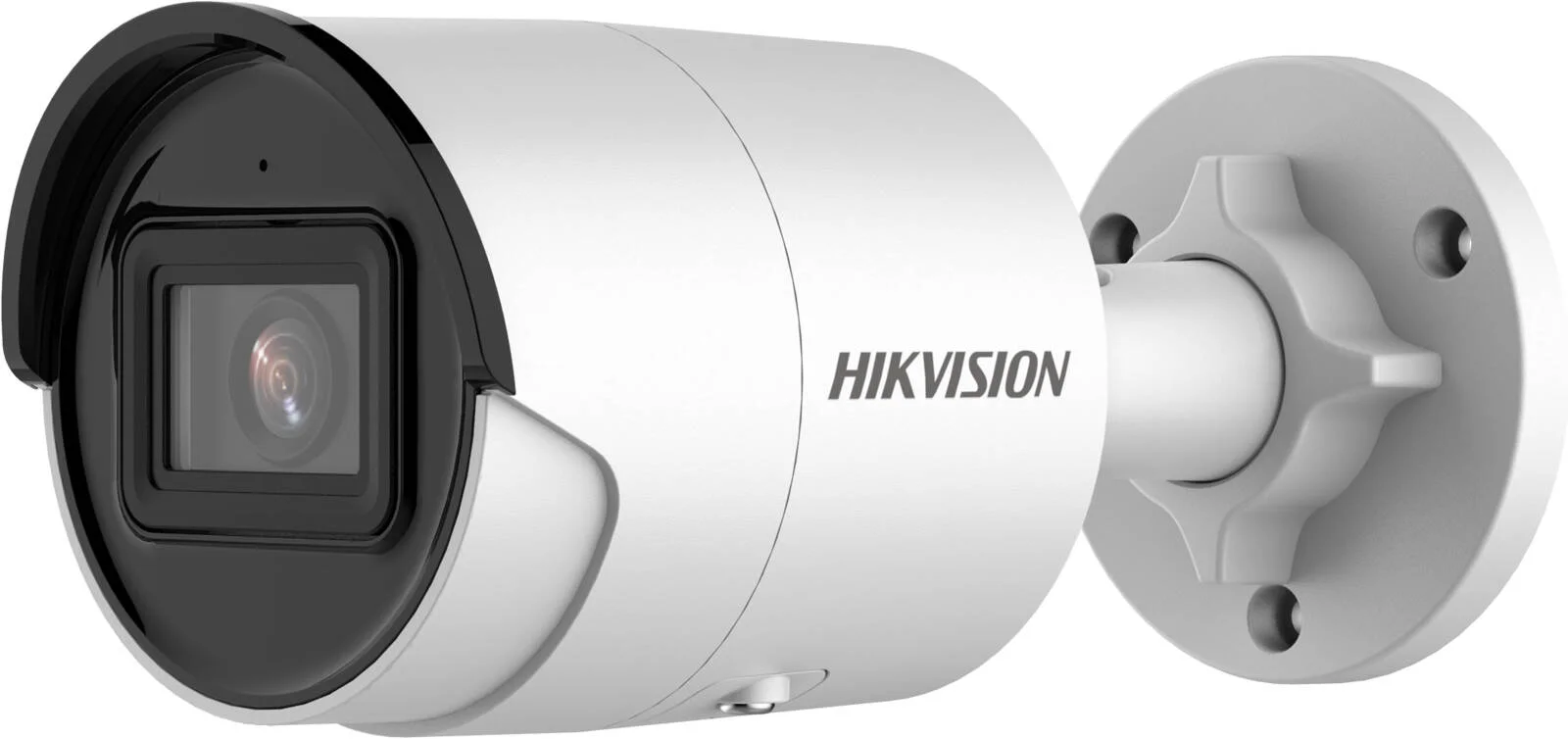 Hikvision 4 MP AcuSense Fixed Mini Bullet Network Camera, 1/3" Progressive Scan CMOS Sensor, 2.8 mm Fixed Focal Lens Type, 850 nm IR Wavelength, White | DS-2CD2046G2-IU(2.8mm)