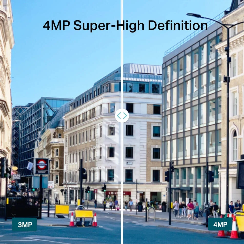 دوربین مداربسته تحت شبکه بولت IR تیپیلینک VIGI C340I مناسب فضای باز، کیفیت فوقالعاده 4 مگاپیکسل، لنز 2.8/4/6 میلیمتر، ضدآب IP67، تشخیص هوشمند، بهبود هوشمند ویدیو، سفید | VIGI C340I دوربین مداربسته تحت شبکه بولت IR تیپیلینک VIGI C340I مناسب فضای باز، کیفیت فوقالعاده 4 مگاپیکسل، لنز 2.8/4/6 میلیمتر، ضدآب IP67، تشخیص هوشمند، بهبود هوشمند ویدیو، سفید | VIGI C340I