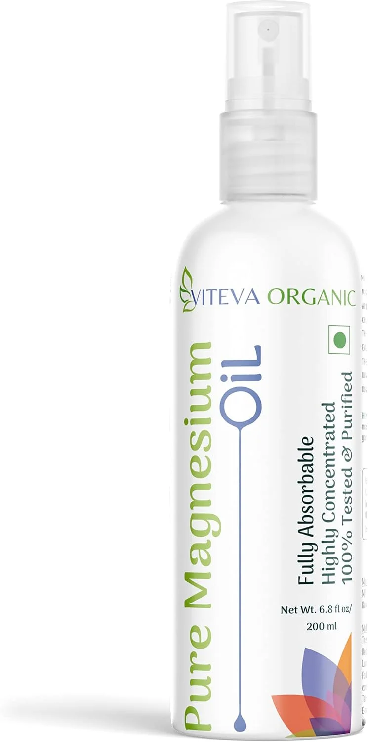 روغن منیزیم خالص | اسپری کلرید منیزیم 100% خالص از بستر دریایی باستانی زکستین | برای آرامش و احیای عضلات و مفاصل، ریکاوری از گرفتگی عضلات، تناسب اندام | بطری 200 میلی لیتری