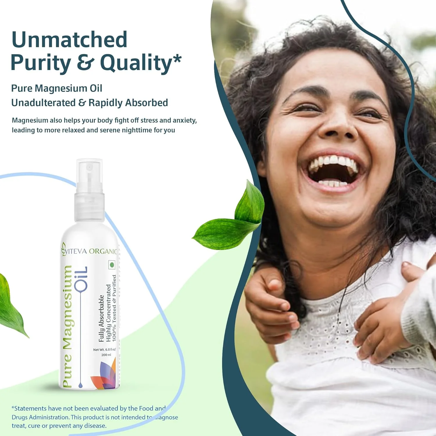 روغن منیزیم خالص | اسپری کلرید منیزیم 100% خالص از بستر دریایی باستانی زکستین | برای آرامش و احیای عضلات و مفاصل، ریکاوری از گرفتگی عضلات، تناسب اندام | بطری 200 میلی لیتری روغن منیزیم خالص | اسپری کلرید منیزیم 100% خالص از بستر دریایی باستانی زکستین | برای آرامش و احیای عضلات و مفاصل، ریکاوری از گرفتگی عضلات، تناسب اندام | بطری 200 میلی لیتری