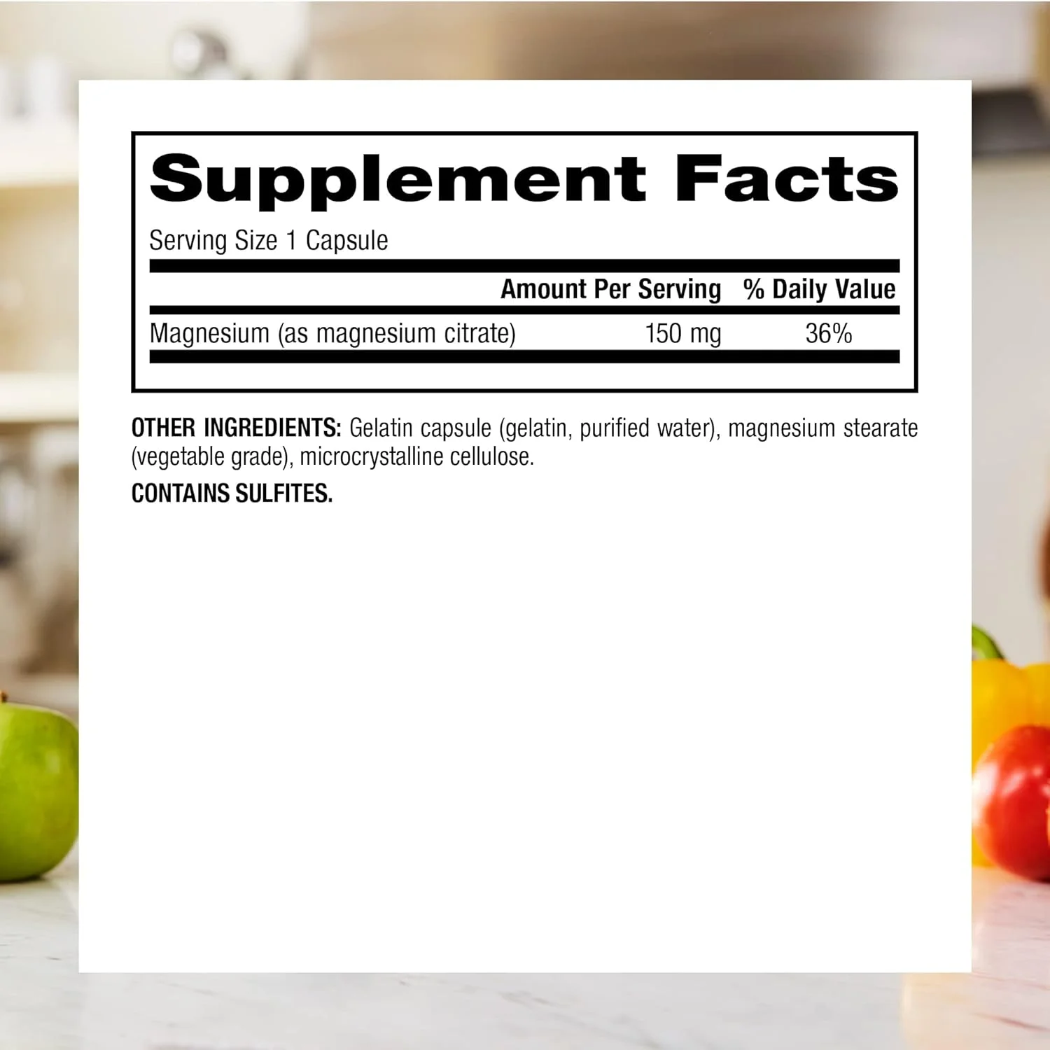 سیترات منیزیم 150 میلی گرم وبر نچرالز، 250 کپسول، جذب بالا، کمک به حفظ سلامت استخوان ها، دندان ها و عملکرد مناسب عضلات و قلب، غیر تراریخته، فاقد گلوتن و لبنیات سیترات منیزیم 150 میلی گرم وبر نچرالز، 250 کپسول، جذب بالا، کمک به حفظ سلامت استخوان ها، دندان ها و عملکرد مناسب عضلات و قلب، غیر تراریخته، فاقد گلوتن و لبنیات