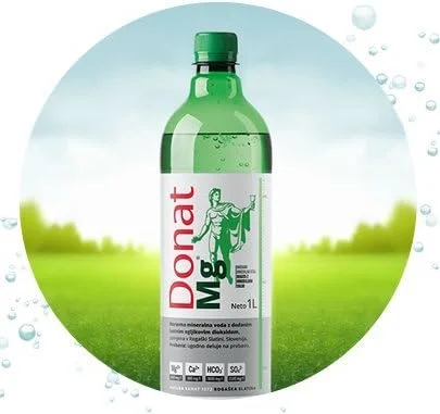 آب معدنی طبیعی سرشار از منیزیم Wholefood Earth Donat Mg، ۱۰۰۰ میلی گرم منیزیم، بسته عمده ۶ عددی ۱ لیتری آب معدنی طبیعی سرشار از منیزیم Wholefood Earth Donat Mg، ۱۰۰۰ میلی گرم منیزیم، بسته عمده ۶ عددی ۱ لیتری