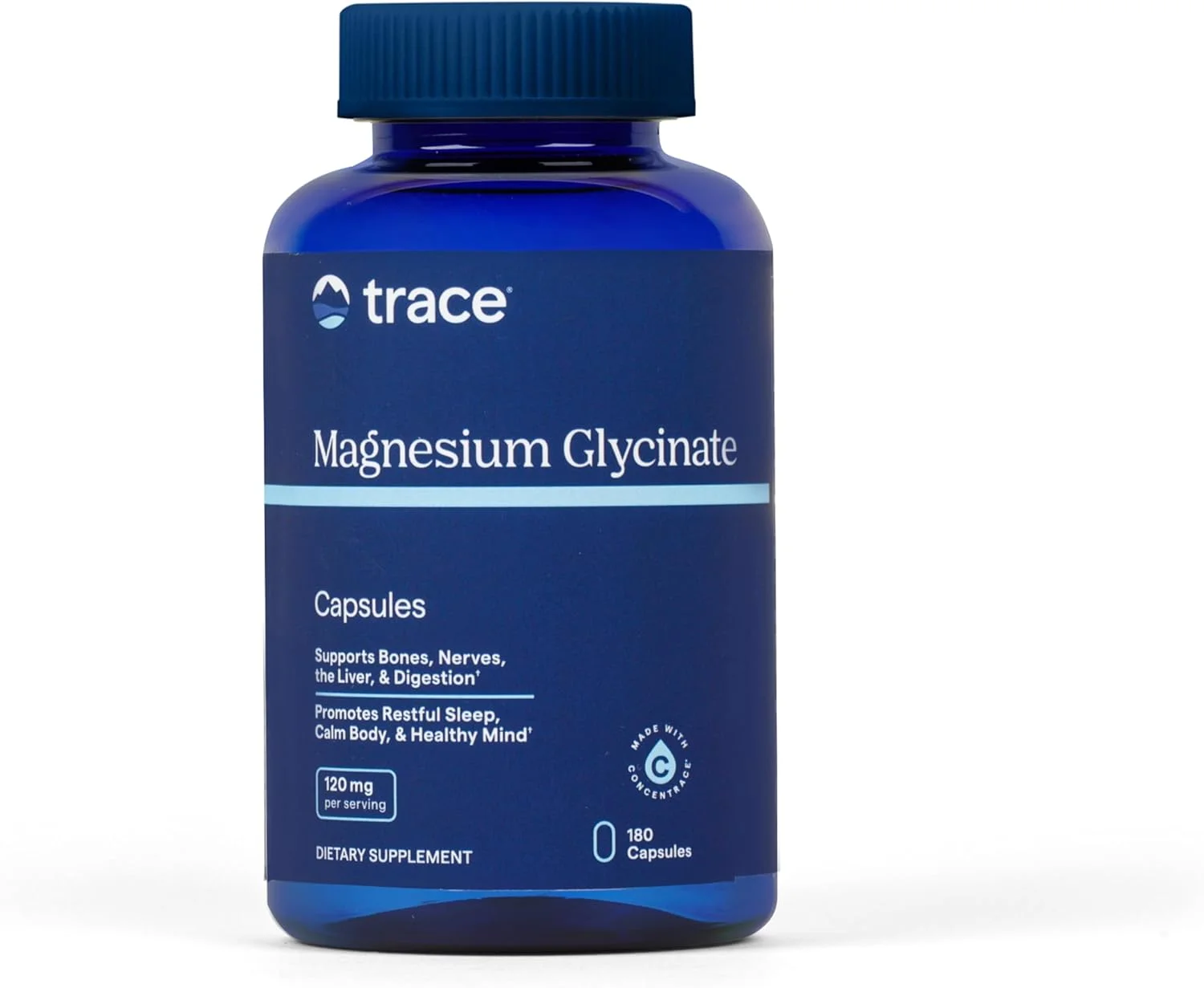 کپسول منیزیم گلیسینات تریس مینرالز 120 میلی گرم - تقویت استخوان و پشتیبانی از عضلات - مکمل منیزیم برای کمک به الگوهای خواب سالم و آرامش - پشتیبانی از عملکرد عصبی - 180 کپسول (180 سروینگ) کپسول منیزیم گلیسینات تریس مینرالز 120 میلی گرم - تقویت استخوان و پشتیبانی از عضلات - مکمل منیزیم برای کمک به الگوهای خواب سالم و آرامش - پشتیبانی از عملکرد عصبی - 180 کپسول (180 سروینگ)