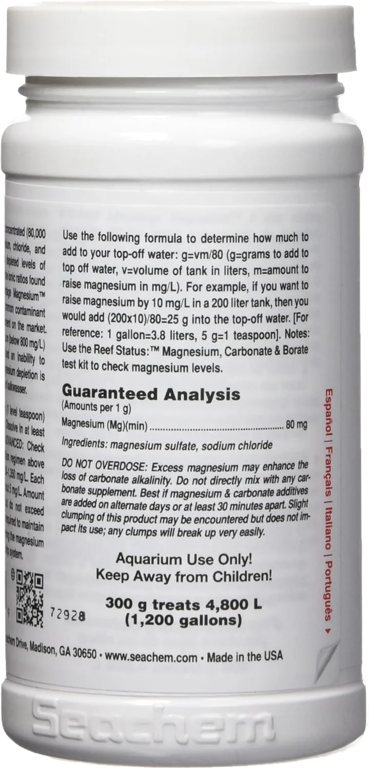 سیچم ریف ادونتیج منیزیم، 300 گرم سیچم ریف ادونتیج منیزیم، 300 گرم