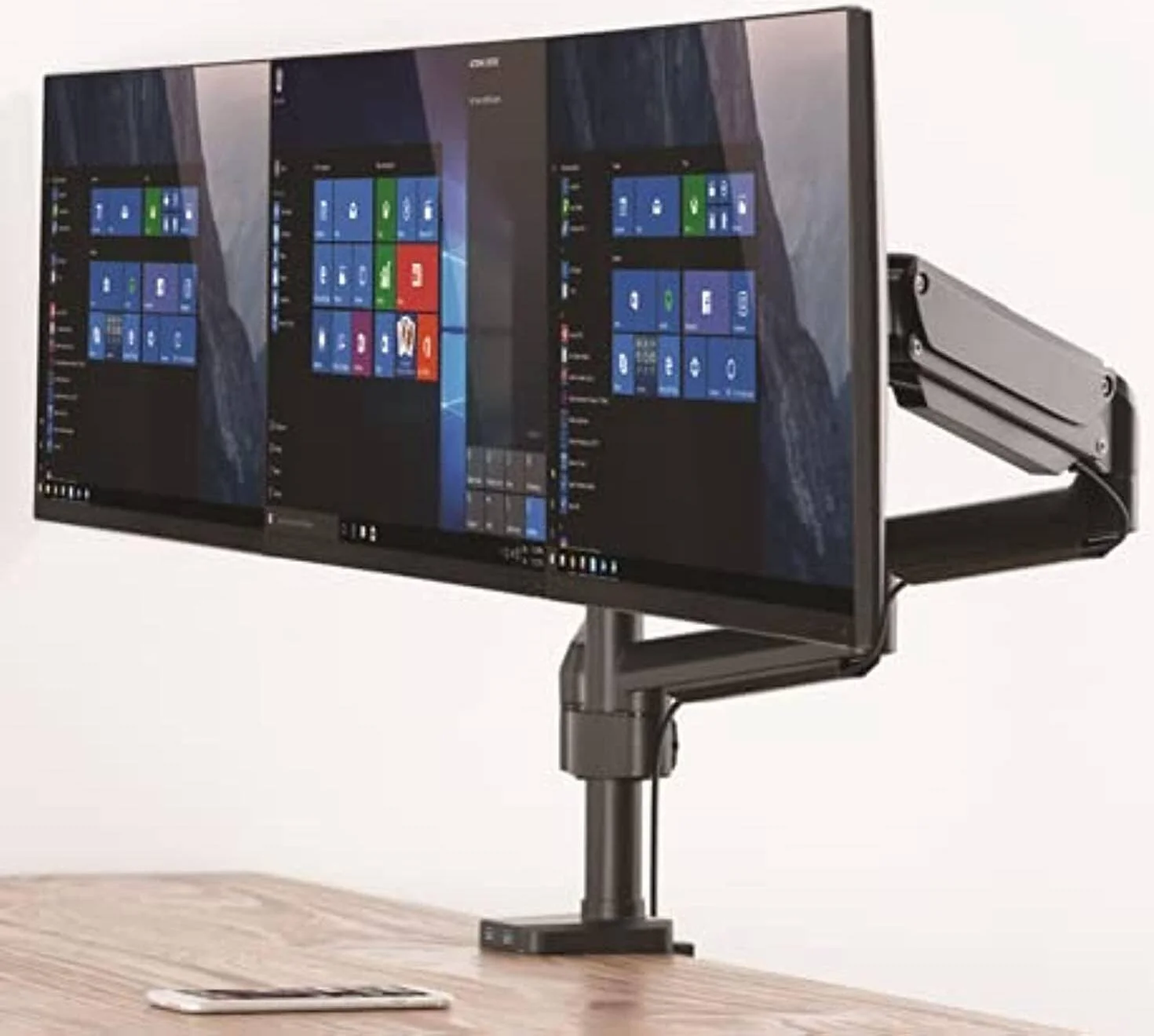 پایه رومیزی بازویی سه مانیتوره Skill Tech، مناسب برای مانیتورهای 17 تا 27 اینچ، با قابلیت چرخش کامل و بازوی بلند فنری گازی، پایه مانیتور LCD با قابلیت تنظیم ارتفاع. پایه رومیزی بازویی سه مانیتوره Skill Tech، مناسب برای مانیتورهای 17 تا 27 اینچ، با قابلیت چرخش کامل و بازوی بلند فنری گازی، پایه مانیتور LCD با قابلیت تنظیم ارتفاع.