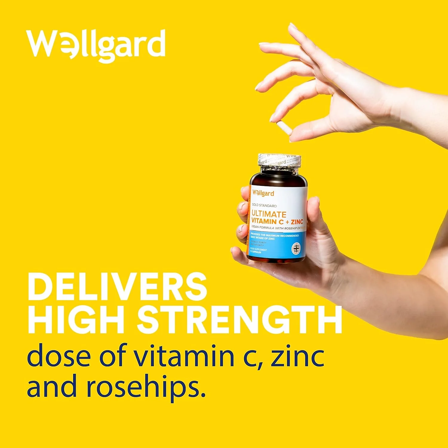 ولگارد ویتامین C و زینک گیاهی نهایی - فرمول گیاهی با عصاره گل رز، حداکثر میزان مصرف روزانه توصیه شده زینک، فاقد استئارات منیزیم، ساخت انگلستان ولگارد ویتامین C و زینک گیاهی نهایی - فرمول گیاهی با عصاره گل رز، حداکثر میزان مصرف روزانه توصیه شده زینک، فاقد استئارات منیزیم، ساخت انگلستان