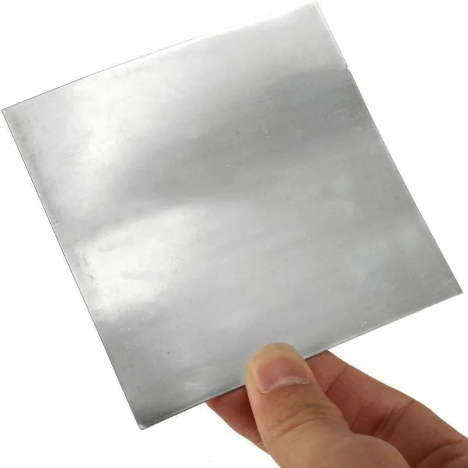 ورق روی (Zn) خالص با خلوص بالا 99.9% مناسب آزمایشگاه های علمی - 10 عدد (100x100x0.2 میلی متر) ورق روی (Zn) خالص با خلوص بالا 99.9% مناسب آزمایشگاه های علمی - 10 عدد (100x100x0.2 میلی متر)