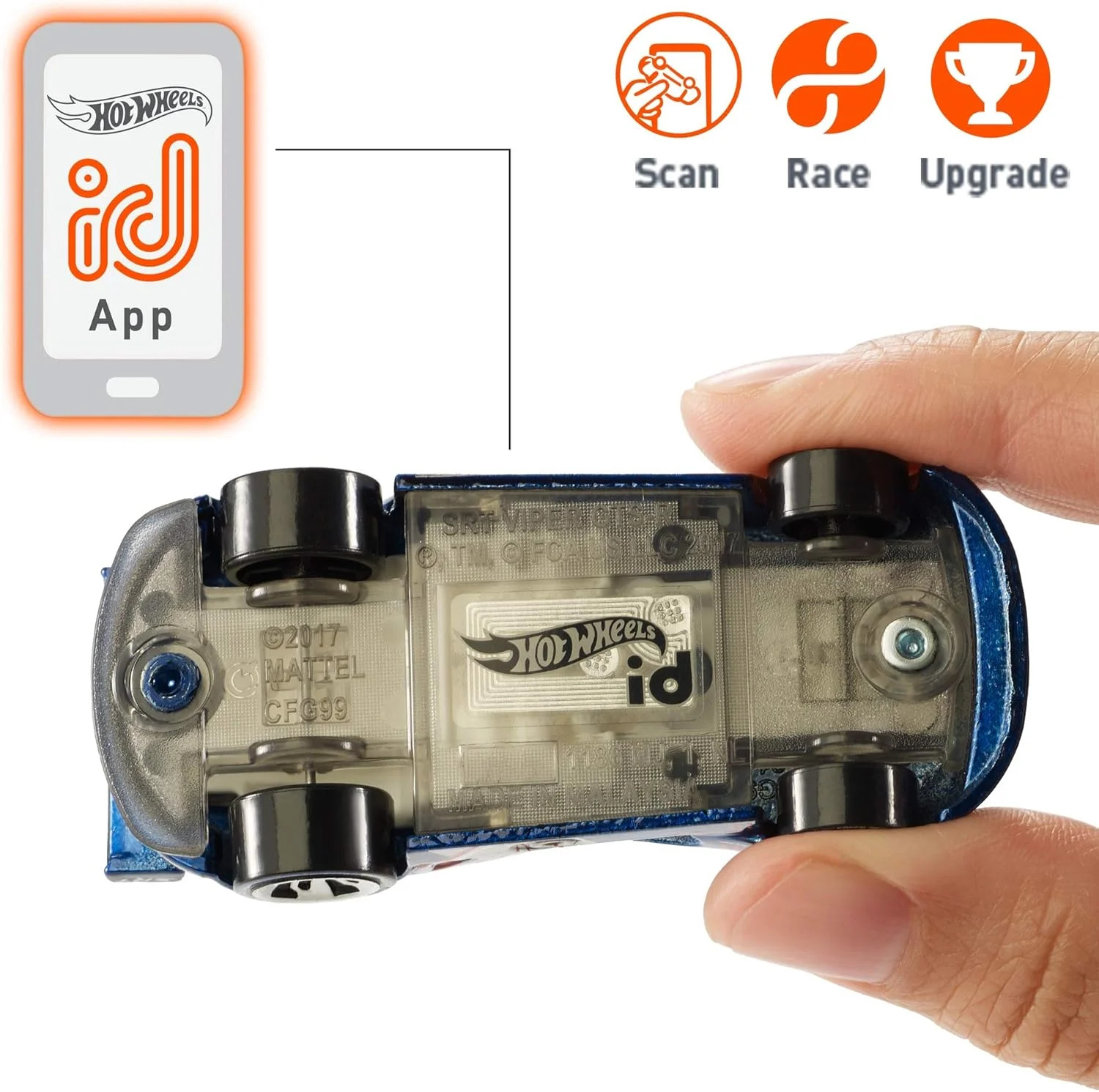 ماشین مسابقه ای هات ویلز مدل SRT Viper GTS-R