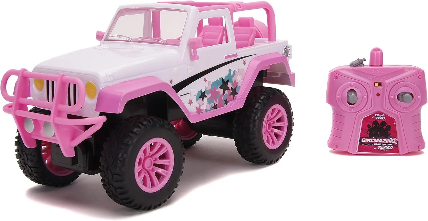 جیپ کنترلی Girlmazing Jada Toys مقیاس 1:16 با طرح ستارهای خاص جیپ کنترلی Girlmazing Jada Toys مقیاس 1:16 با طرح ستارهای خاص