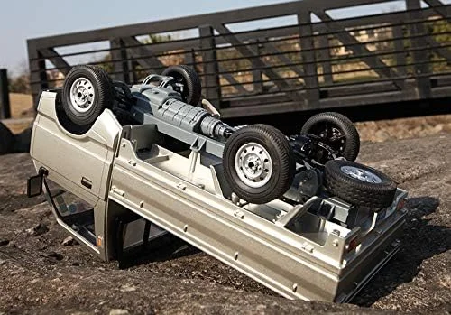 ماشین آرسی دریفت آفرود دبلیو پی ال مدل D12، مقیاس 1/10، دو دیفرانسیل عقب، با موتور براش 260 و شبیه سازی 1:10