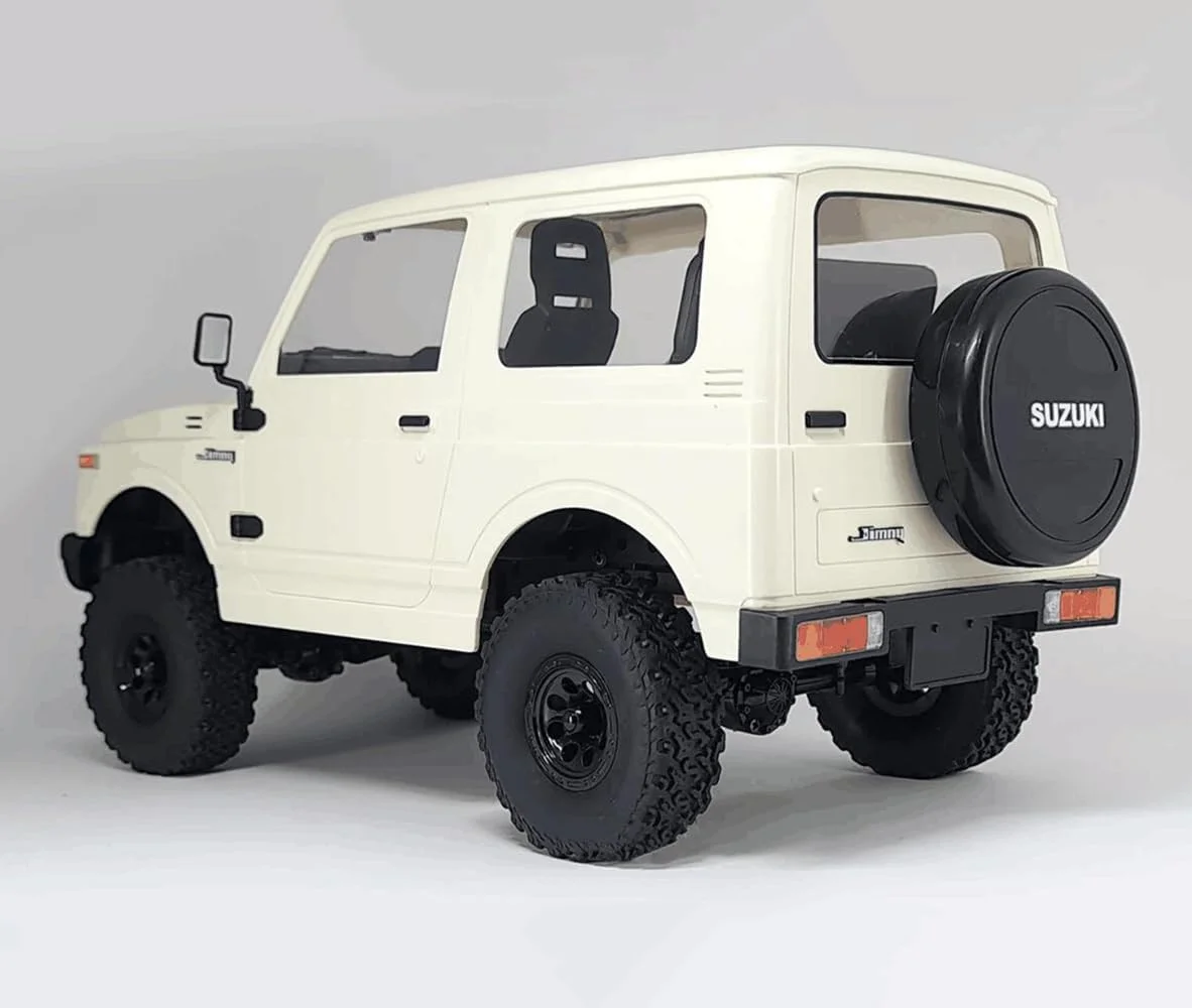 ماشین کنترلی دبلیو پی ال مدل C74، کرالر آفرود 1/10، ماشین صخره نورد 4x4، RTR با فرمان متناسب، موتور 370، گیربکس چرخاننده معکوس، شاسی فنر برگی، اسباب بازی حرفه ای