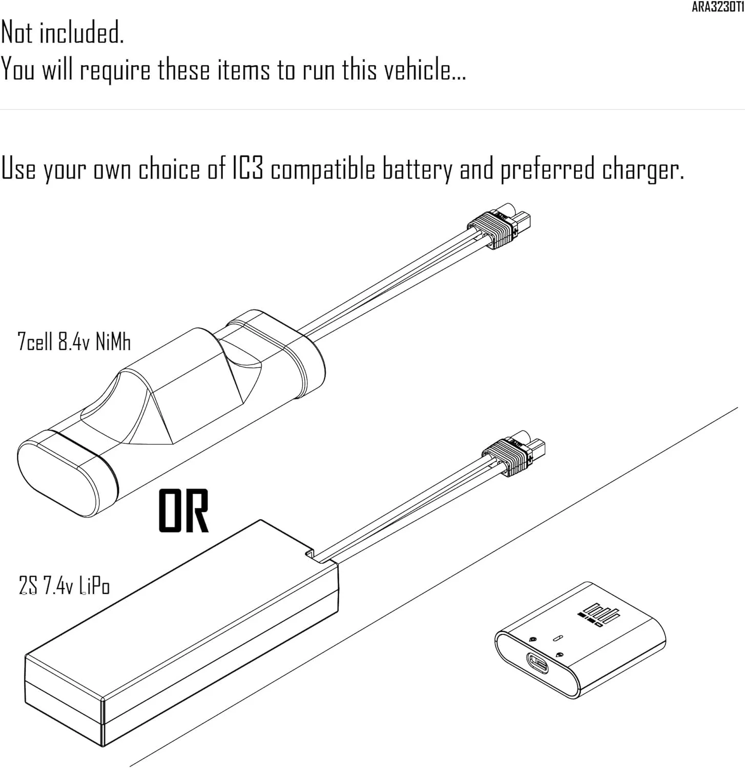 آفرود ماشین آرسی مانستر تراک ARRMA Gorgon 4X2 MEGA 550 براش 1/10 RTR (باتری و شارژر شامل نمی شود)، ARA3230T1