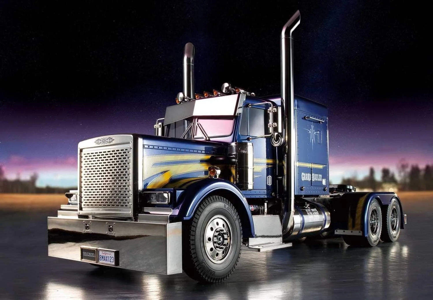 کیت مدل کامیون آرسی الکتریکی گرند هاولر Tamiya TMYTAM56344 56344 مقیاس 1:14، چند رنگ