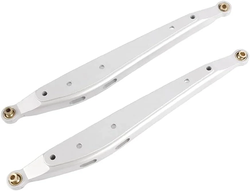 دو عدد بازوی عقب آلومینیومی 1/10 برای کامیون آرسی Axial RBX10 Ryft (نقره ای)