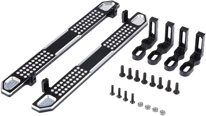 پدال فلزی جانبی Sluffs، رکاب های جانبی فلزی، رکاب های جانبی آلیاژ آلومینیوم، قطعات جایگزین برای ماشین کنترلی 1:10 پدال فلزی جانبی Sluffs، رکاب های جانبی فلزی، رکاب های جانبی آلیاژ آلومینیوم، قطعات جایگزین برای ماشین کنترلی 1:10