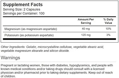 ویتاکوست پتاسیم و منیزیم -- 200 کپسول