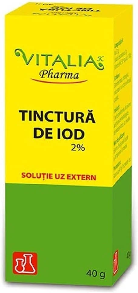 محلول ید ویتالیا 2%، 40 گرم