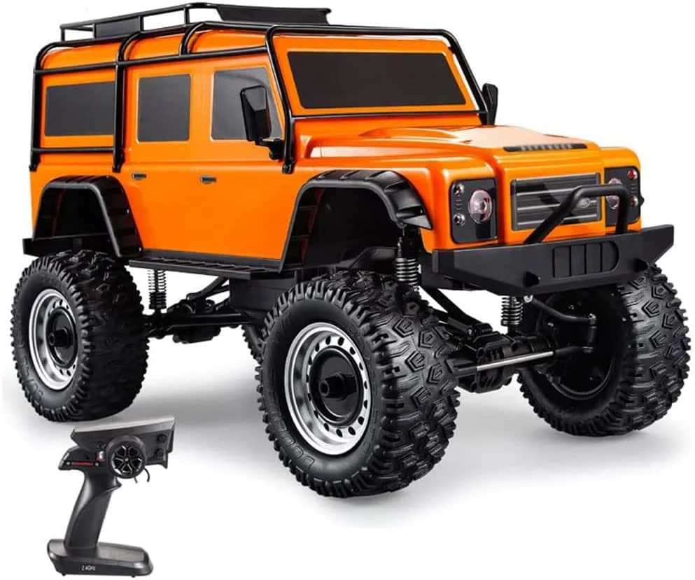ماشین کنترلی الکتریکی دو سرعته 2.4 گیگاهرتز 1/8، ماشین خزنده آرسی 4WD تمام زمینی، چراغ ال ای دی، ماشین پیکاپ آفرود کنترلی اسباب بازی پسرانه، دخترانه و بزرگسال ماشین کنترلی الکتریکی دو سرعته 2.4 گیگاهرتز 1/8، ماشین خزنده آرسی 4WD تمام زمینی، چراغ ال ای دی، ماشین پیکاپ آفرود کنترلی اسباب بازی پسرانه، دخترانه و بزرگسال