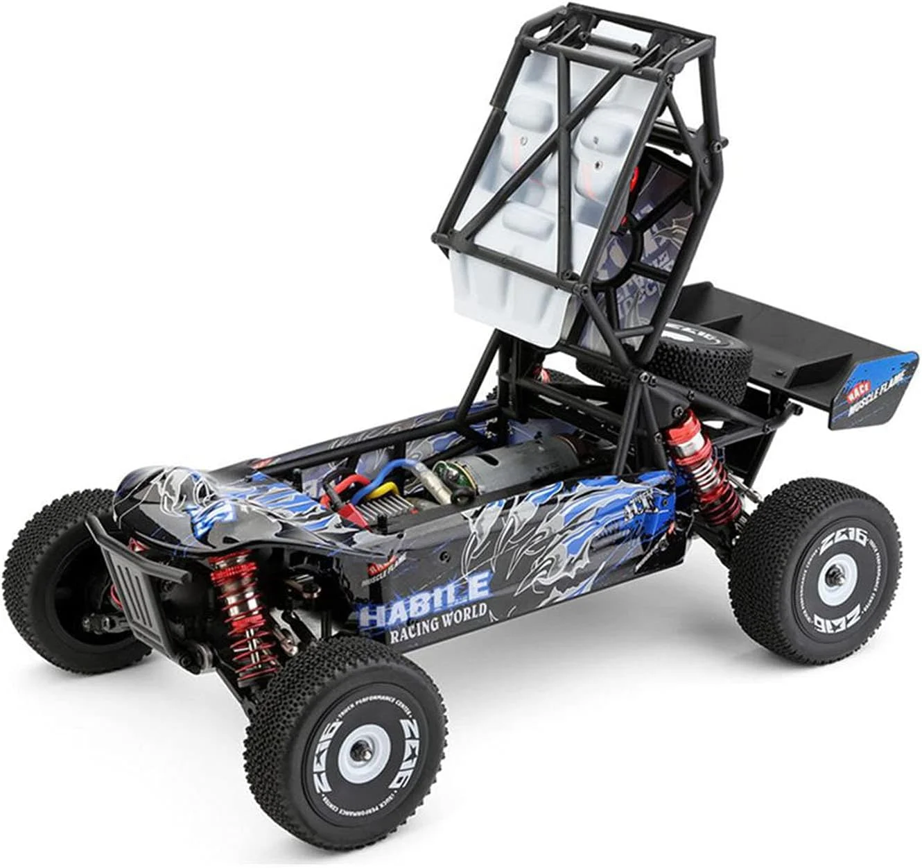 ماشین کنترلی 1:12 RC، 2.4 گیگاهرتز، 4WD، سرعت بالا 60 کیلومتر در ساعت، ماشین آفرود، خزنده RTR، اسباب بازی ماشین الکتریکی صخره نوردی برای کودک