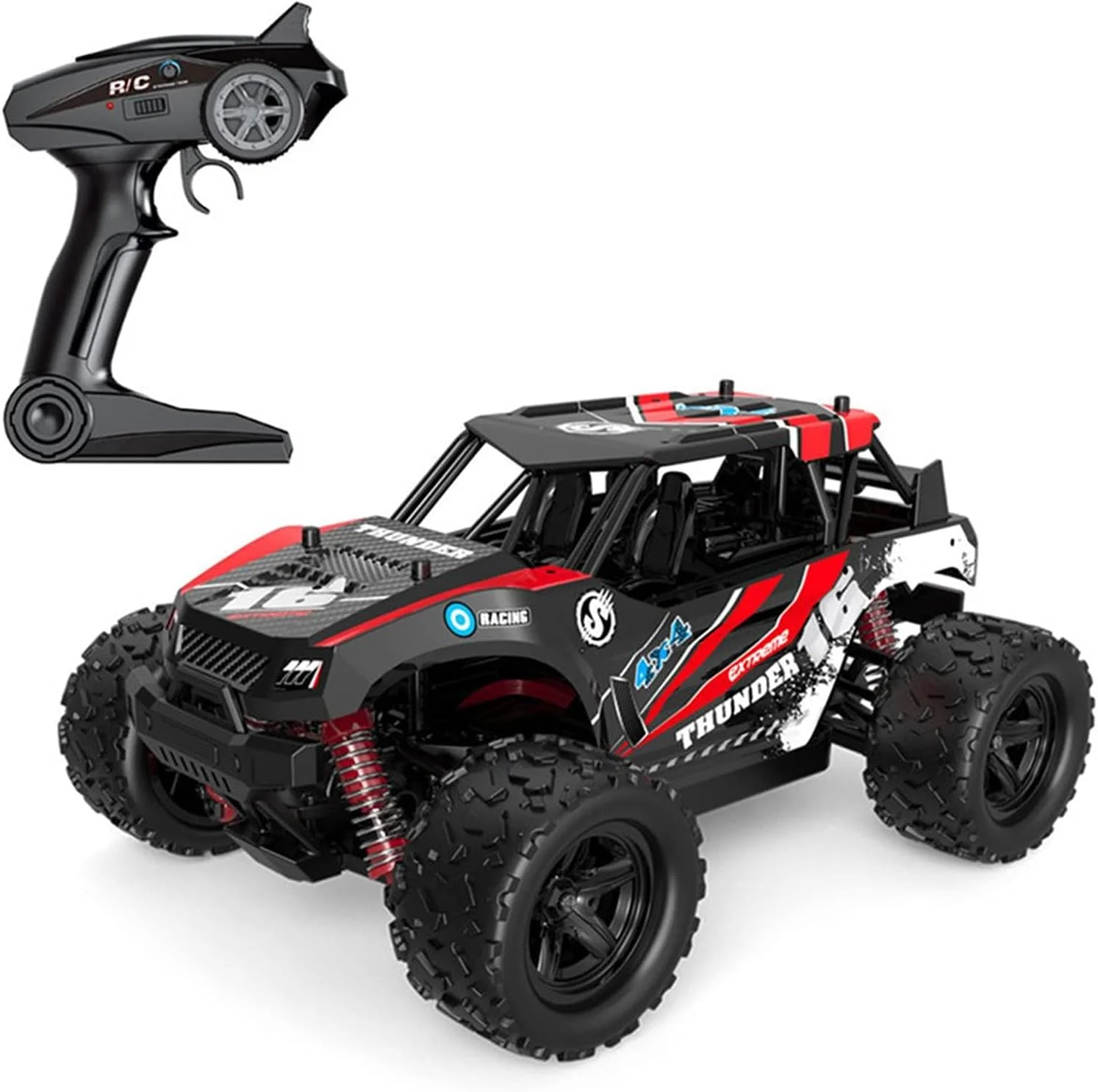 ماشین کنترلی 1:18 چهار چرخ متحرک آفرود 2.4G مدل ماشین کنترلی الکتریکی کودکان