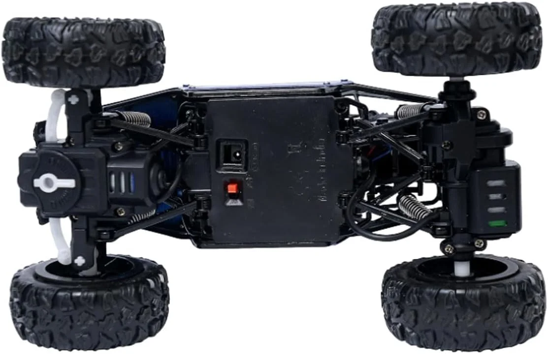 ماشین باگی صخره نورد O&R® مقیاس 1:18، چهار چرخ متحرک، سرعت بالا 2.4 گیگاهرتز، کامیون هیولا آفرود پلاستیکی با کنترل از راه دور 4x4 مناسب برای کودکان 6 سال به بالا (رنگ مطابق موجودی)