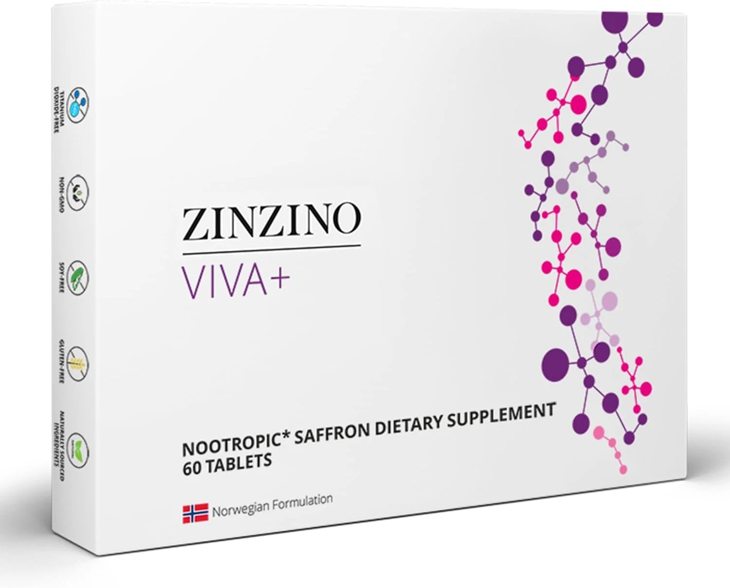 زینزینو ویوا + - حاوی ید، ویتامین C و منیزیم، بهبود خواب آرام، افزایش تمرکز، یادگیری، حافظه و استدلال - 60 قرص زینزینو ویوا + - حاوی ید، ویتامین C و منیزیم، بهبود خواب آرام، افزایش تمرکز، یادگیری، حافظه و استدلال - 60 قرص