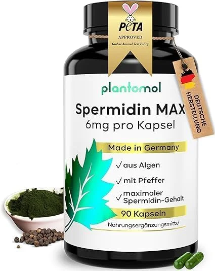 کپسول های آیدین با دوز بالا - 6 میلی گرم آیدین در هر کپسول - محتوای آیدین تایید شده توسط آزمایشگاه خارجی - تامین 3 ماهه - 90 کپسول آیدین مکس plantomol®