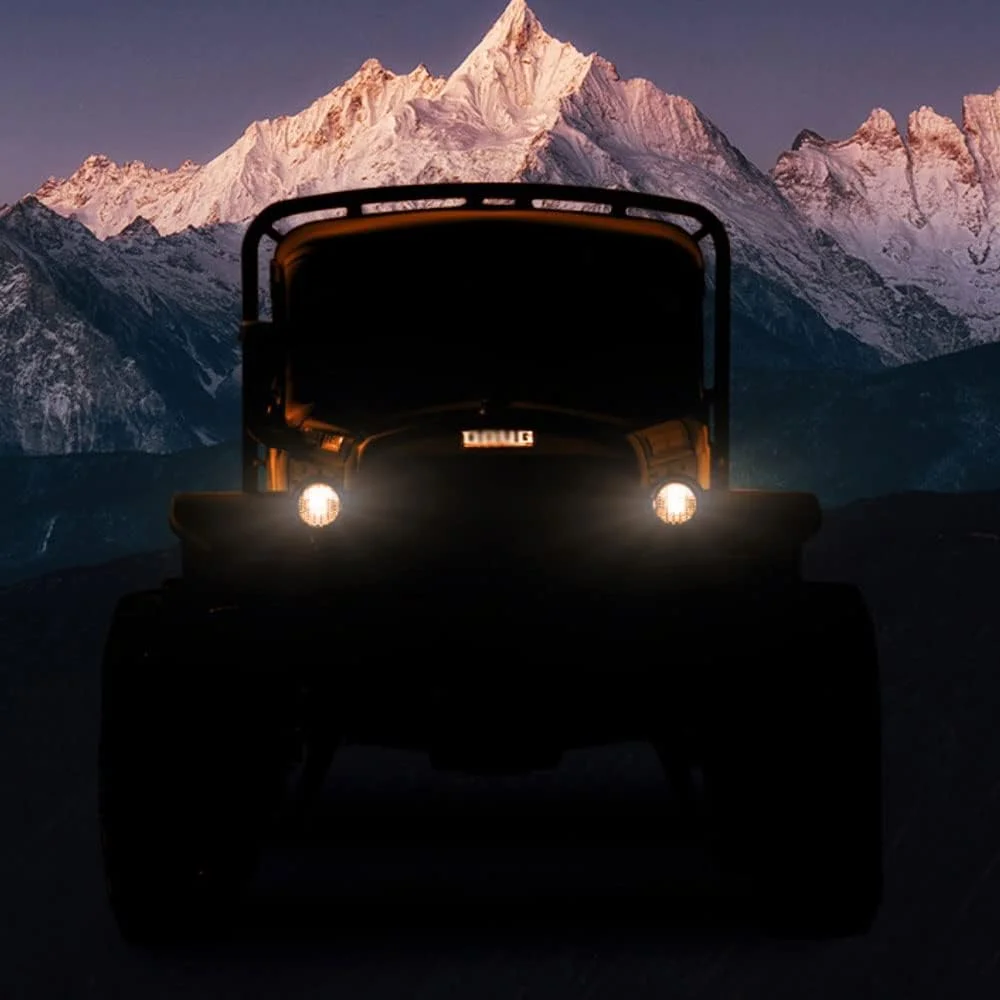 ماشین کنترلی مقیاس 1:24، ماشین مسابقه ای، 4WD مناسب تمام سطوح، ضد آب، ماشین آفرود، اسباب بازی الکتریکی کنترلی 2.4 گیگاهرتزی با چراغ LED، هدیه برای کودکان و بزرگسالان