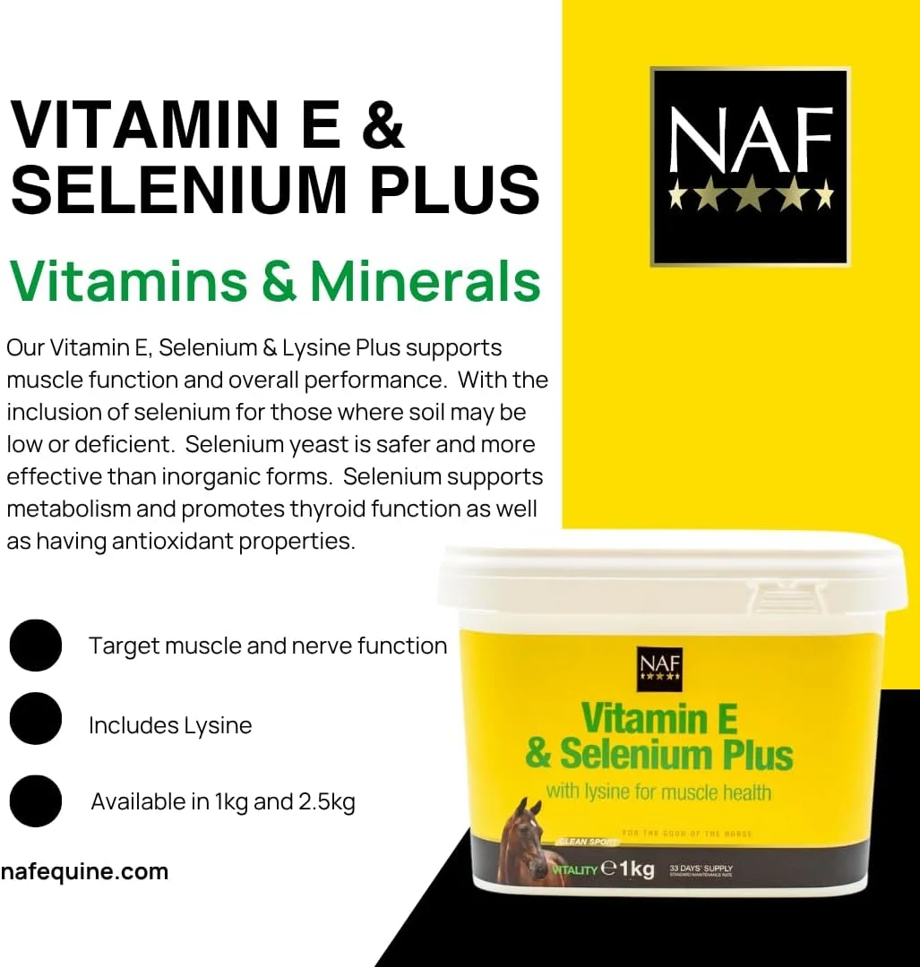 مکمل ویتامین ای و سلنیوم NAF وزن ۱ کیلوگرم مکمل ویتامین ای و سلنیوم NAF وزن ۱ کیلوگرم