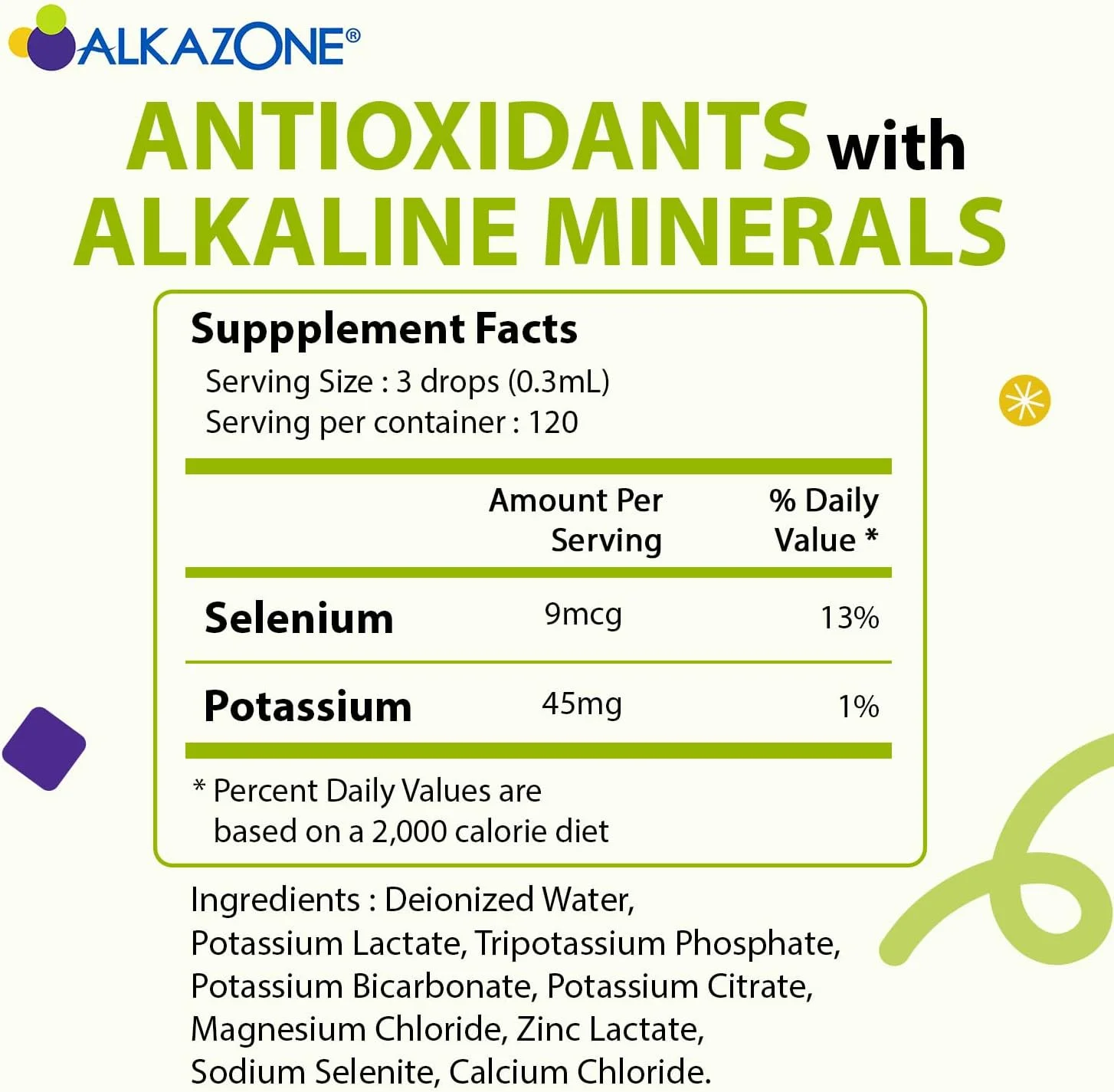 قطره های معدنی قلیایی آنتی اکسیدان Alkazone Balance Your pH، بسته تکی 1.25 اونس، قابل حمل، 10 گالن آب قلیایی آنتی اکسیدانی تولید می کند، بدون طعم، تعادل pH، آبرسانی قطره های معدنی قلیایی آنتی اکسیدان Alkazone Balance Your pH، بسته تکی 1.25 اونس، قابل حمل، 10 گالن آب قلیایی آنتی اکسیدانی تولید می کند، بدون طعم، تعادل pH، آبرسانی