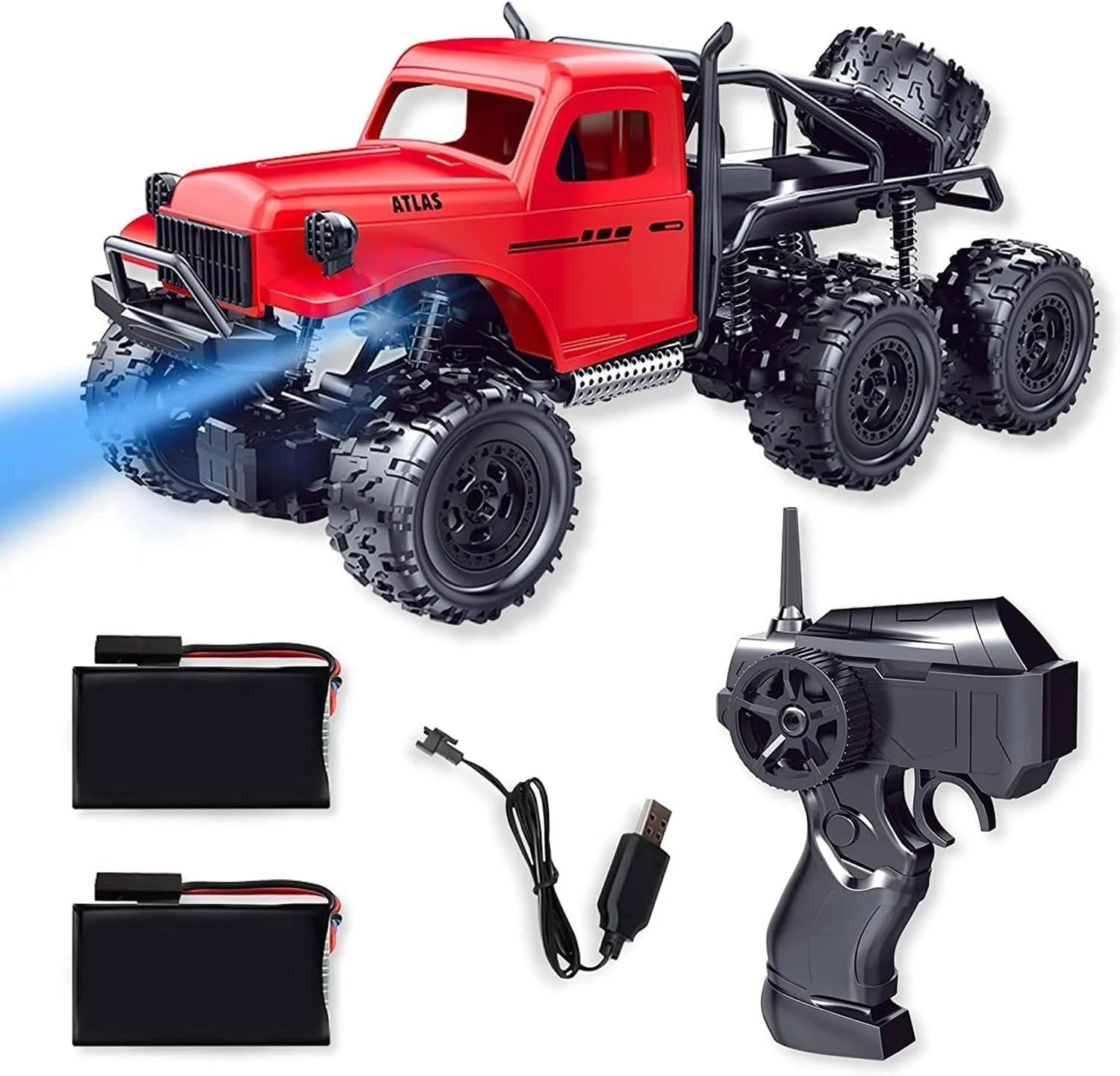 ماشین کنترلی آبی و خاکی فیتو، ماشین کنترلی آفرود ضد آب، قرمز