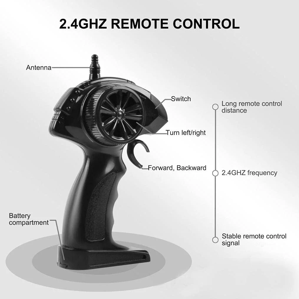 ماشین کنترلی رادیویی، ماشین کنترل از راه دور، ماشین مسابقه ای آفرود کودکان 1:18، مدل ماشین اسباب بازی کنترل از راه دور با لاستیک های لاستیکی ضد لغزش، سیگنال 2.4 گیگاهرتز با فرکانس بالا