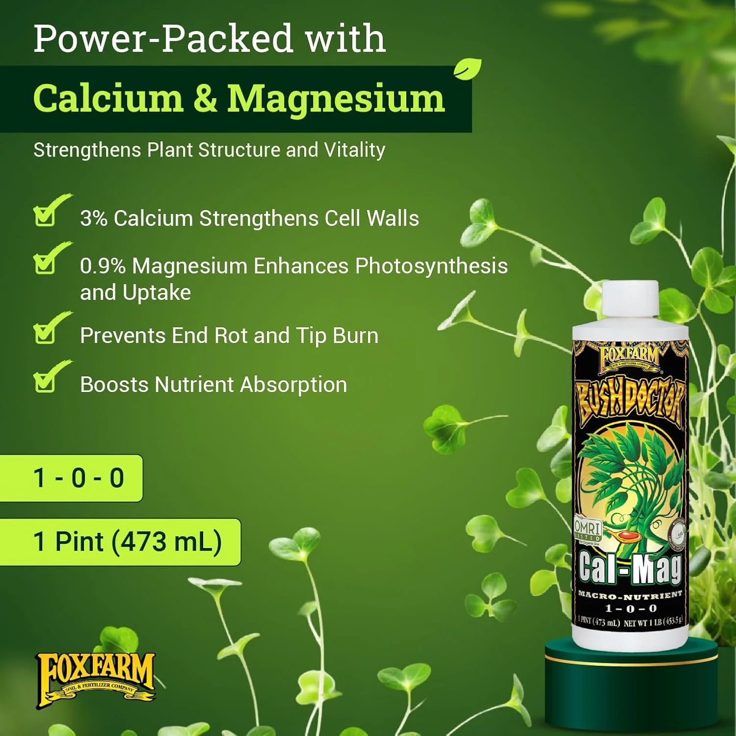 فاکس فارم بوش داکتر کلسیم-منیزیم (473 میلی لیتر) فاکس فارم بوش داکتر کلسیم-منیزیم (473 میلی لیتر)