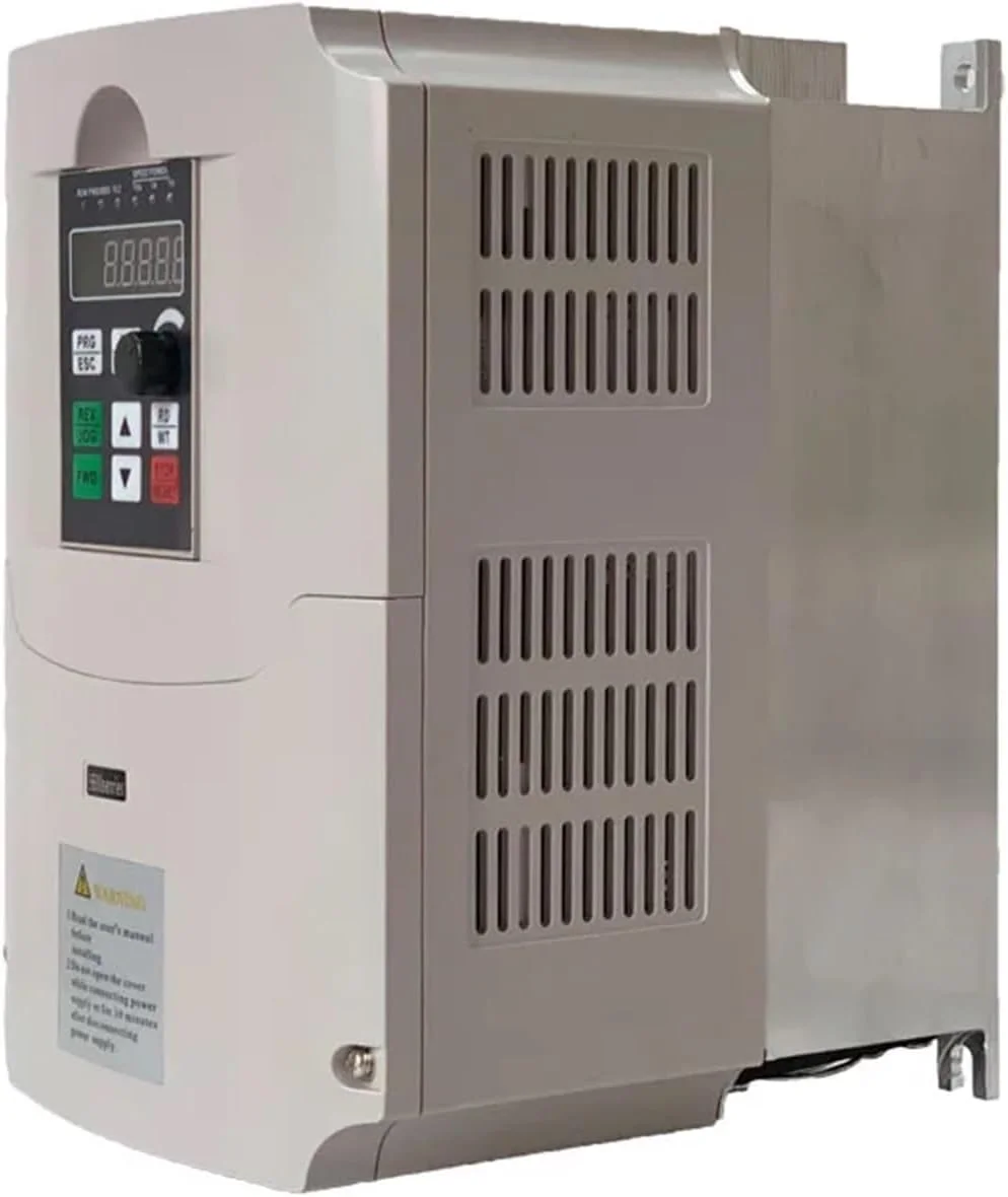 اینورتر فرکانس 220 ولت VFD، ورودی تک فاز به خروجی سه فاز 380 ولت 4 کیلووات 5 اسب بخار، مبدل فرکانس، درایو فرکانس متغیر (رنگ: 1.5 کیلووات 220 ولت به 380 ولت)