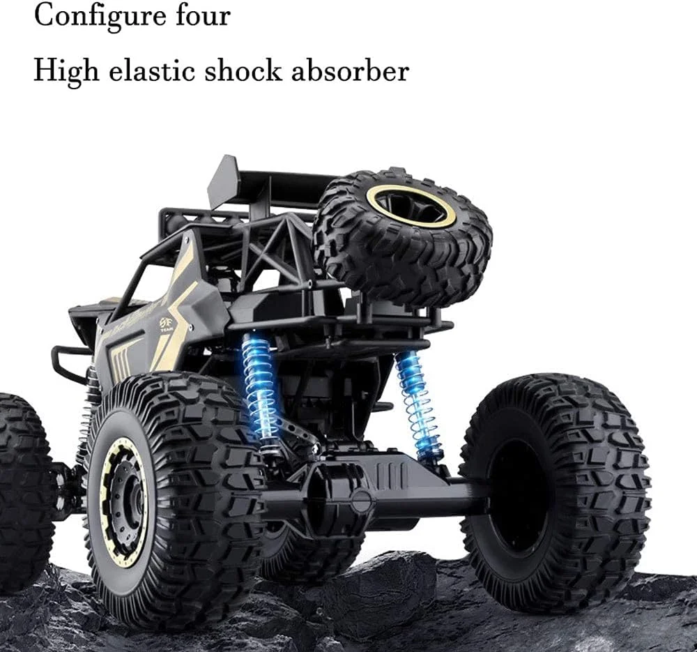 ماشین کنترلی فلزی 4WD آفرود، ماشین دریفت کنترلی برای کودکان، مدل آلیاژی هیولا صخره نورد اسباب بازی مدل وسیله نقلیه برای بزرگسالان پسران دختران
