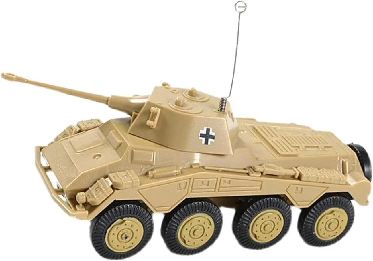 مدل تانک آلمانی مقیاس 1/72، ماشین های کلکسیونی وسایل نقلیه، تانک زرهی، اسباب بازی پازلی خودساز، فعالیت خودساز مدل وسیله نقلیه کلکسیونی، بژ