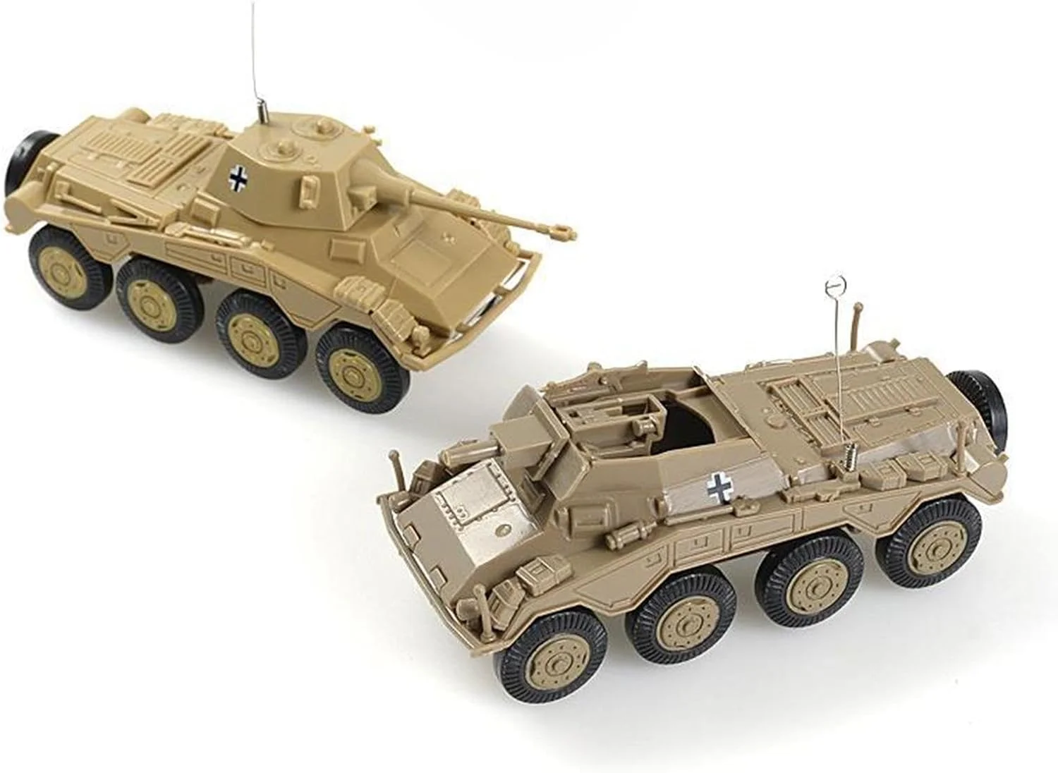 مدل تانک آلمانی مقیاس 1/72، ماشین های کلکسیونی وسایل نقلیه، تانک زرهی، اسباب بازی پازلی خودساز، فعالیت خودساز مدل وسیله نقلیه کلکسیونی، بژ