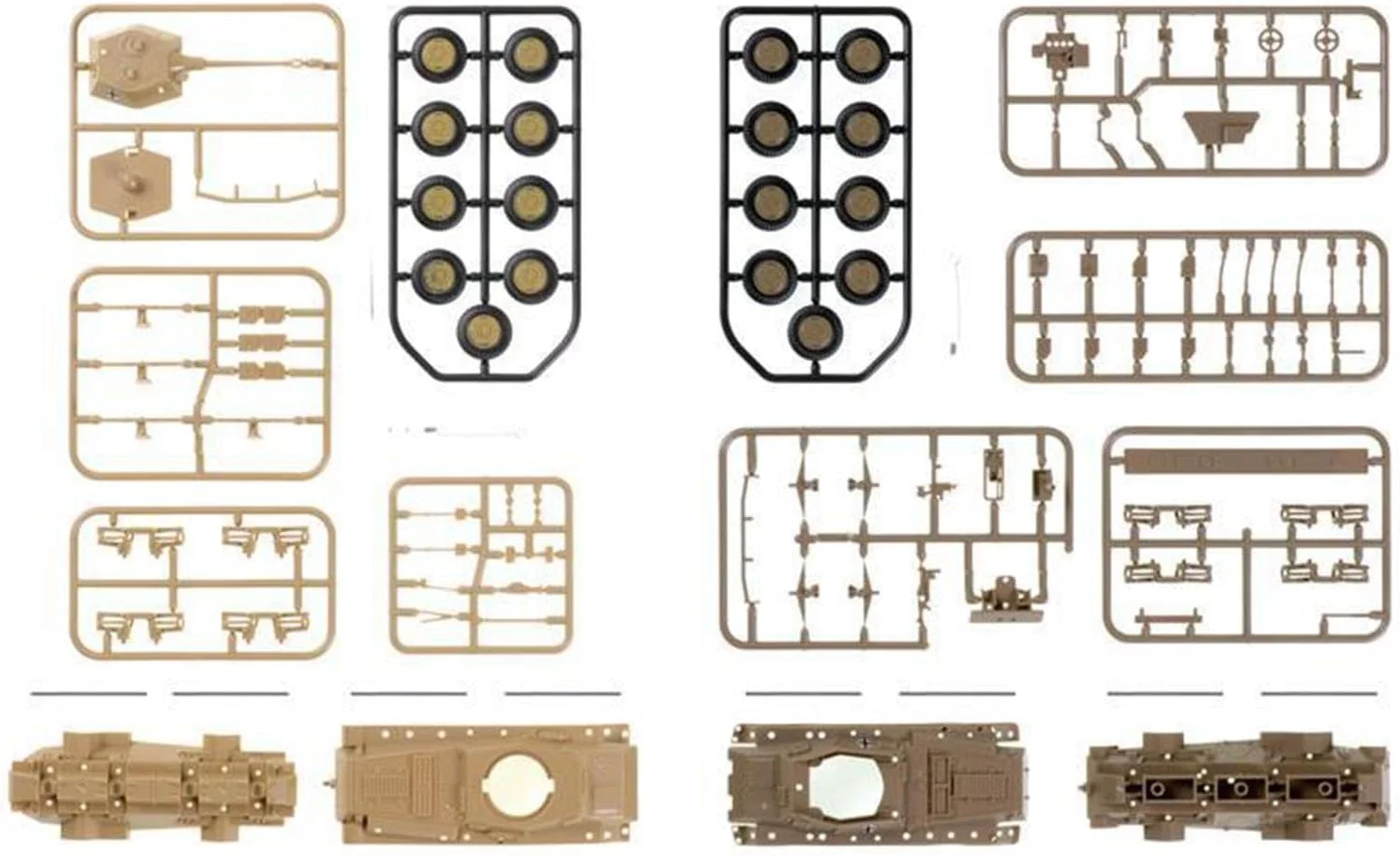 مدل تانک آلمانی مقیاس 1/72، ماشین های کلکسیونی وسایل نقلیه، تانک زرهی، اسباب بازی پازلی خودساز، فعالیت خودساز مدل وسیله نقلیه کلکسیونی، بژ