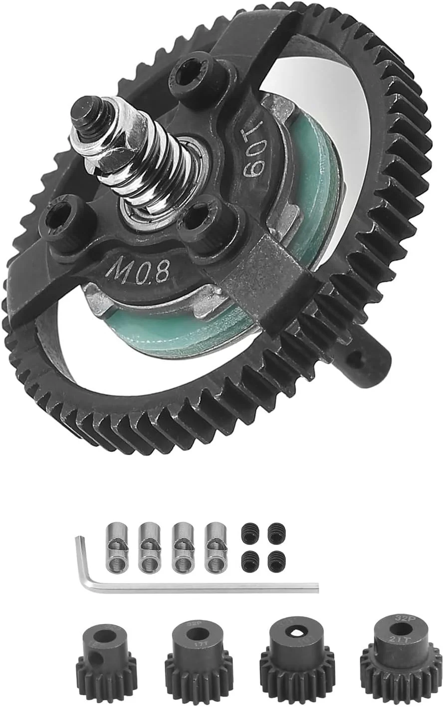 چرخ دنده فلزی RC 32P 0.8M برای TRAXXAS 1/10 SLASH 2WD لوازم جانبی ماشین RC چرخ دنده فلزی RC 32P 0.8M برای TRAXXAS 1/10 SLASH 2WD لوازم جانبی ماشین RC