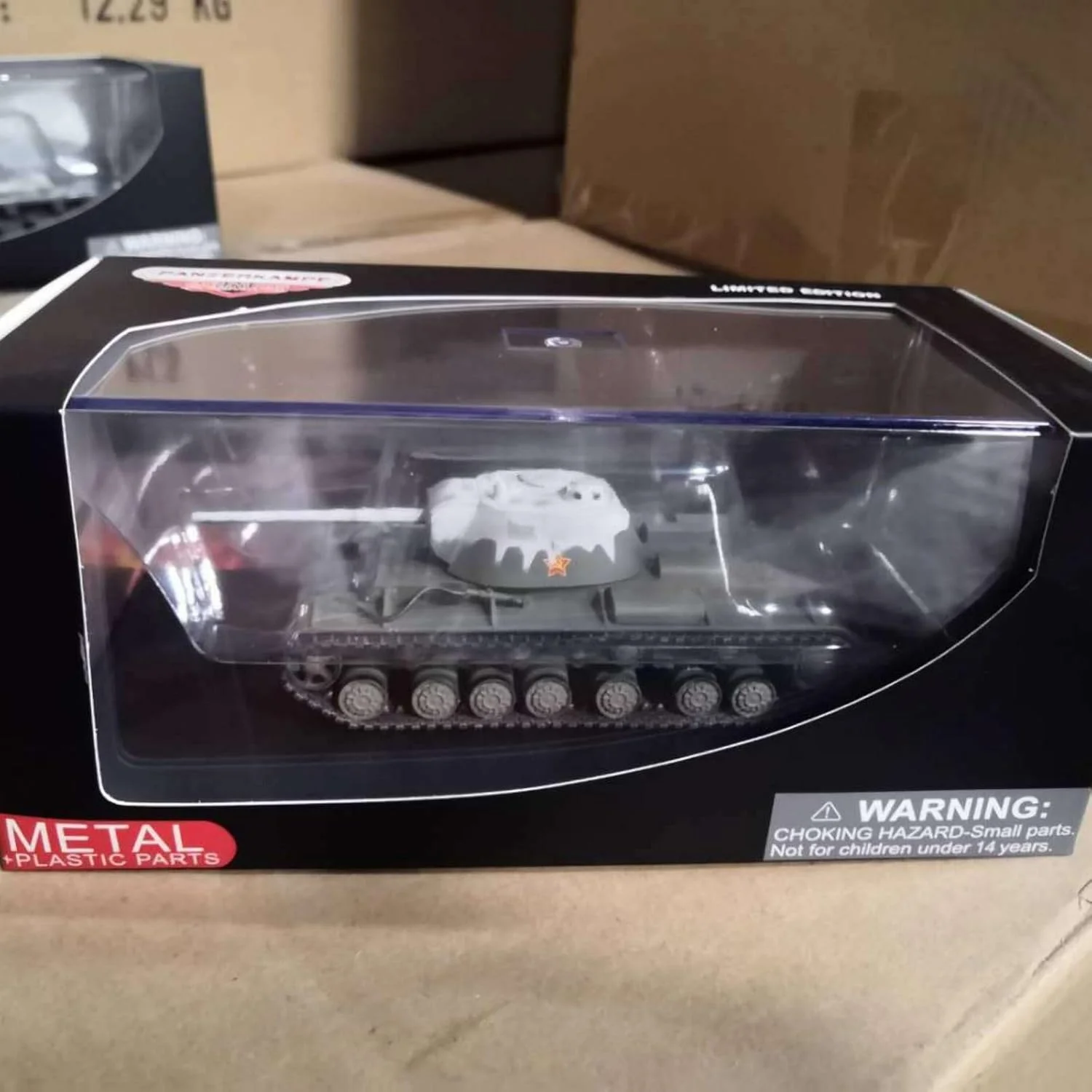 مدل تانک سنگین KV-3 ارتش شوروی، مقیاس 1:72، کلکسیونی، مناسب کودکان و بزرگسالان