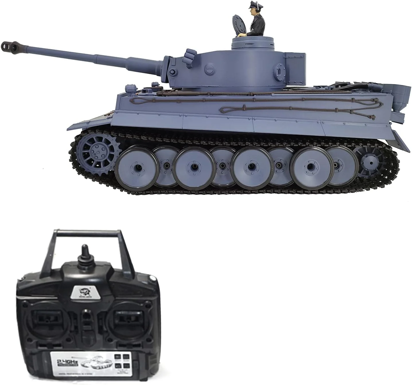تانک های کنترلی مقیاس 1/16 اسباب بازی تانک ارتشی برای پسران، وسایل نقلیه کنترلی با صدا و نور، اسباب بازی های نظامی کنترلی برای کودکان پسر و دختر